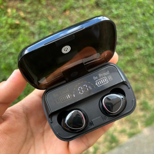 AUDIFONOS CON POWER BANK 🔋 RESISTENTES AL AGUA 💧M10