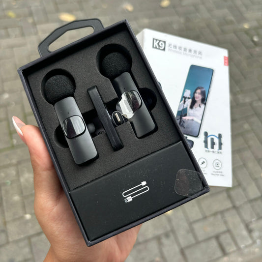 MICRÓFONOS INALÁMBRICOS X2🎤 TIPO C Y TIPO IPHONE📱